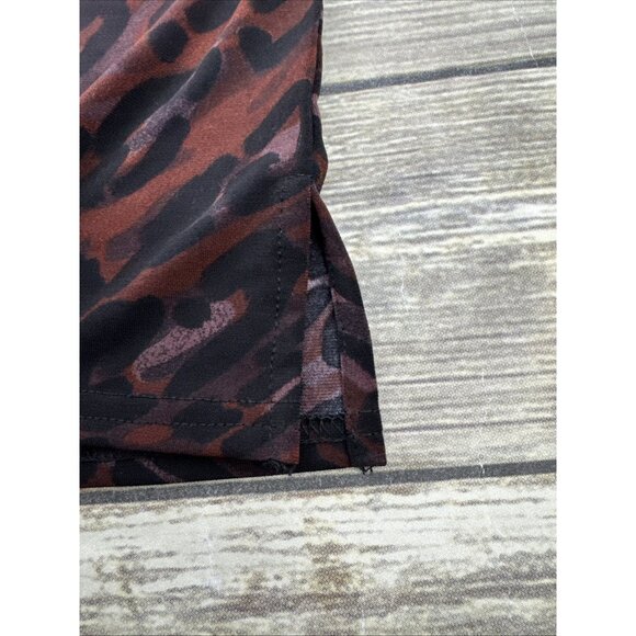 Belle By Kim‎ Gravel Animal Print Knit Top Size XXS Long Sleeve NEW - Picture 10 of 11